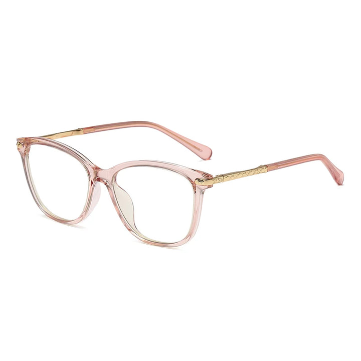 Zirosat Unisex Children's Full Rim Square Tr 90 Alloy Eyeglasses 20203