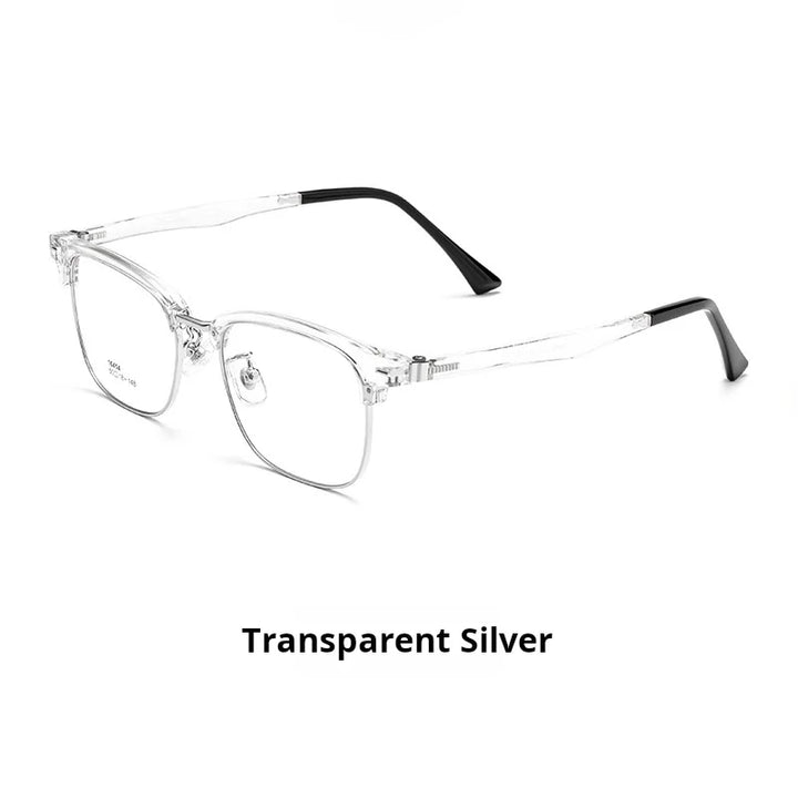 Xbora Women's Full Rim Oval Square Alloy Tr 90 Eyeglasses 216414