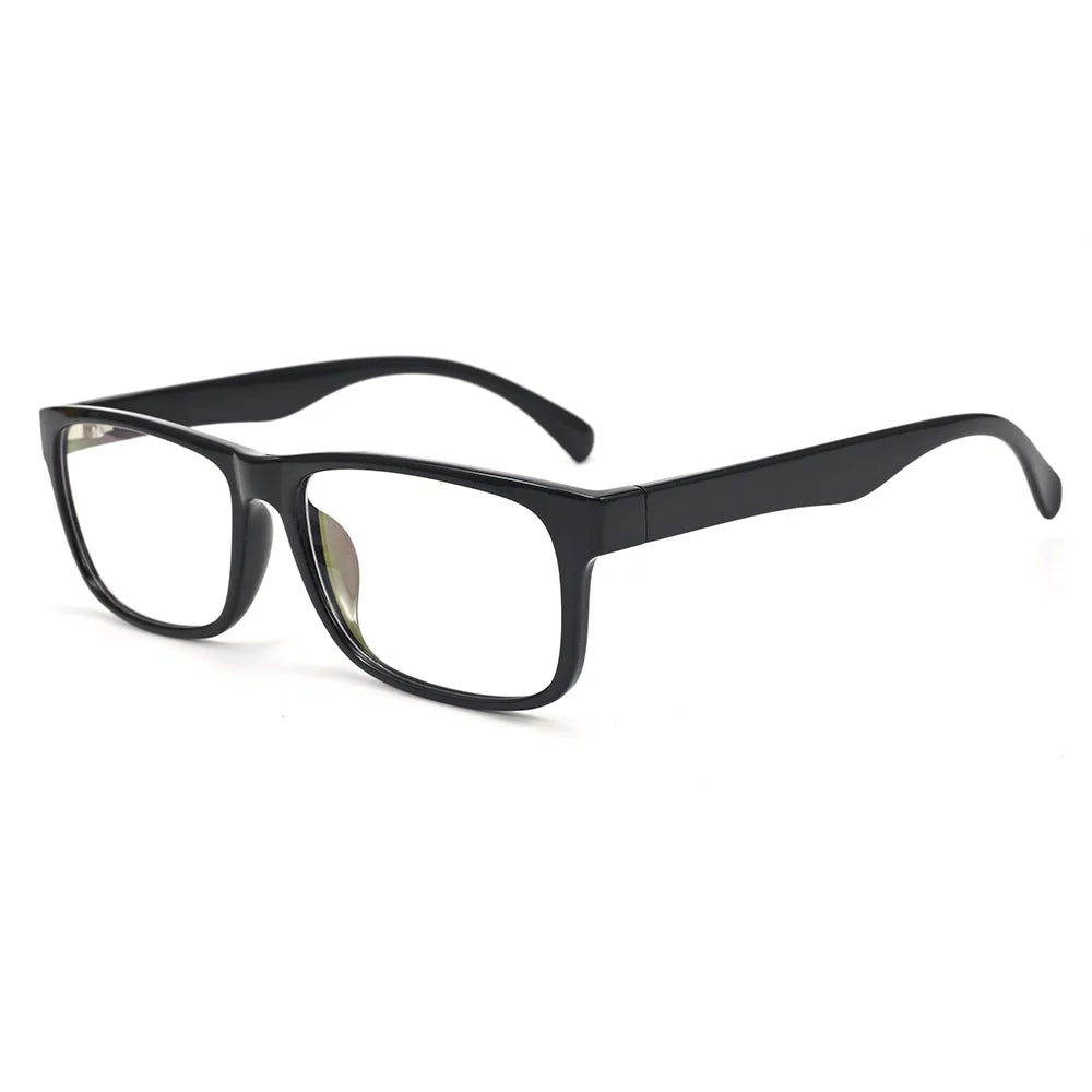 Cubojue Unisex Full Rim Big Square Tr 90 Titanium Reading Glasses 51507