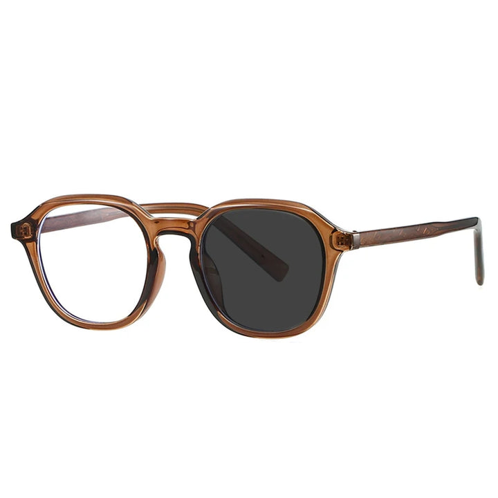 Kocolior Women's Full Rim Square Tr 90 Photochromic Reading Glasses 28027