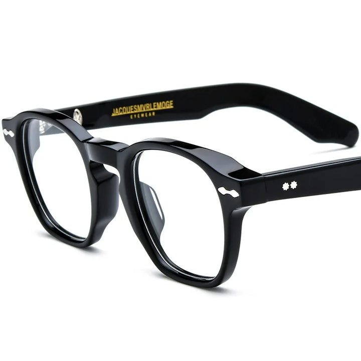 Nobler Women's Full Rim Oval Square Acetate Eyeglasses 15042