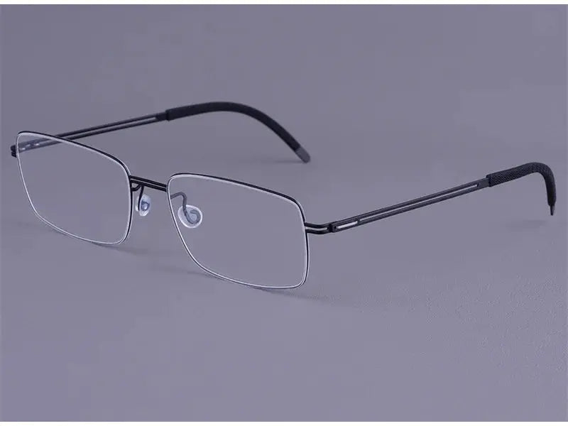 Bobbie 462512  Women’s Polygon Square Full Rim Titanium Frames — view 1 | Bobbie at FuzWeb