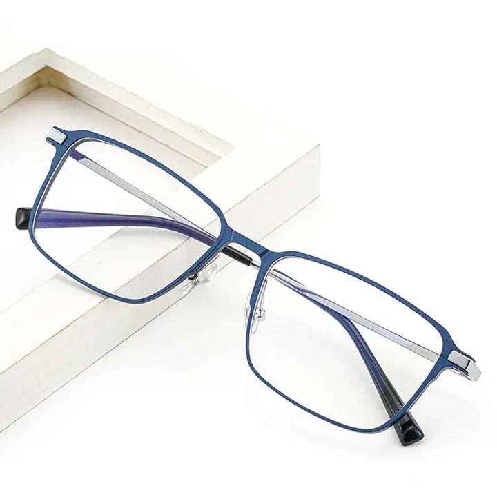 Hotochki Unisex Full Rim Square Titanium Frames 505800 — view 1 | Hotochki at FuzWeb