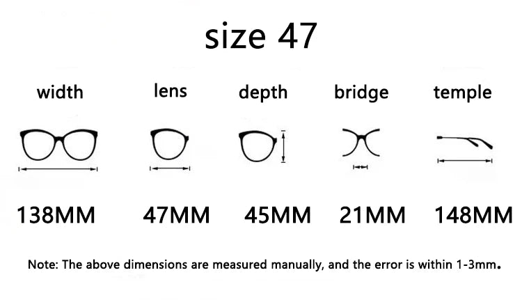 Hewei Women's Full Rim Round Acetate Eyeglasses 742608 Full Rim Hewei