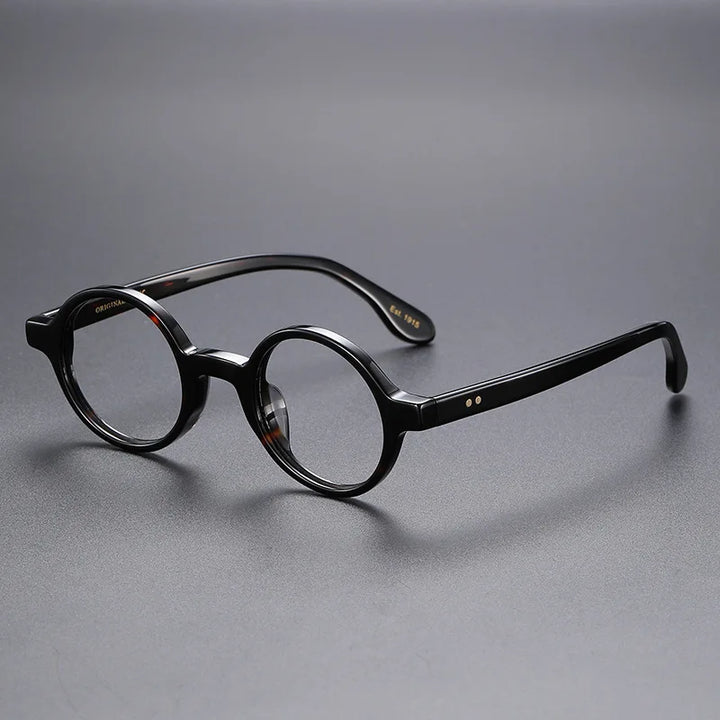 Yimaruili Women's Full Rim Round Acetate Eyeglasses 56002
