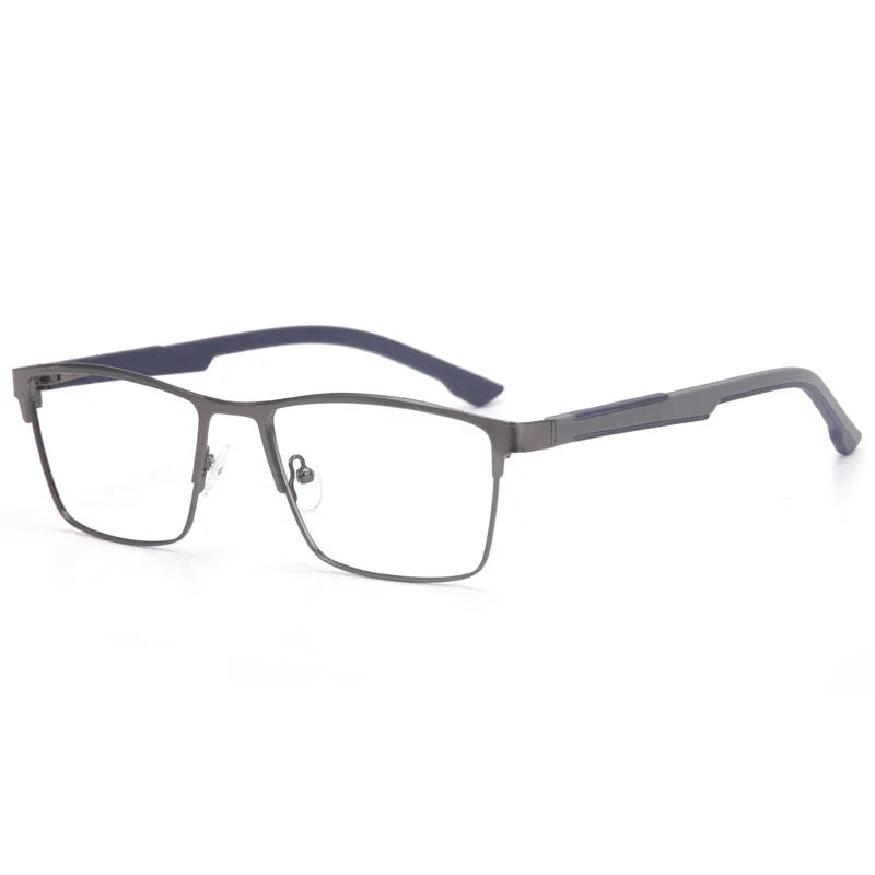 Muzz 8810 men's square alloy sports prescription eyeglasses — view 4