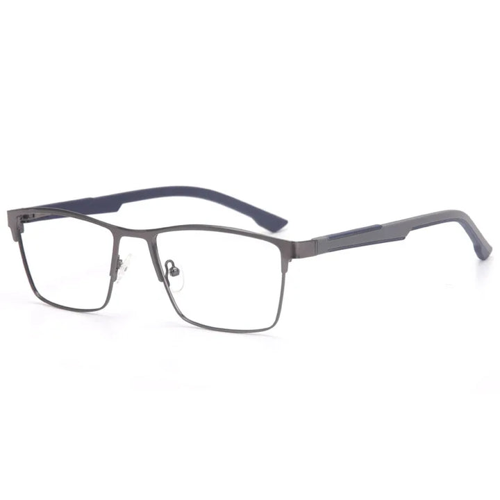 Muzz 8810 men's square alloy sports prescription eyeglasses — view 4