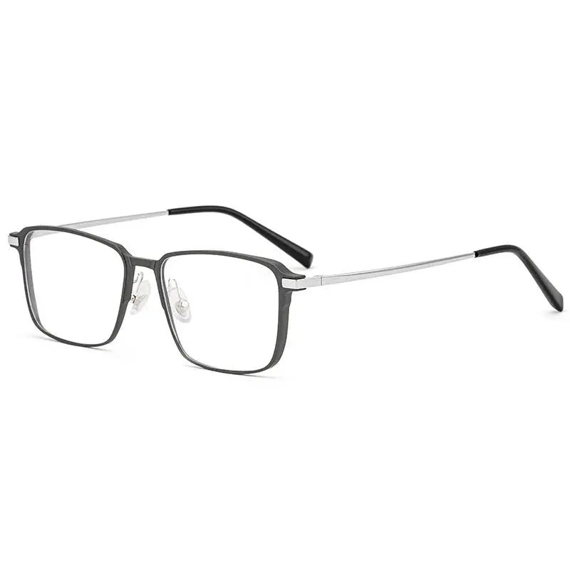 Hotochki Unisex Full Rim Square Titanium Frames 505800 FuzWeb