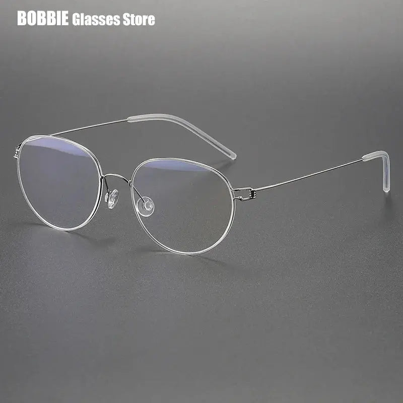 Bobbie Full Rim 275243 Women’s Titanium Oval Frames FuzWeb