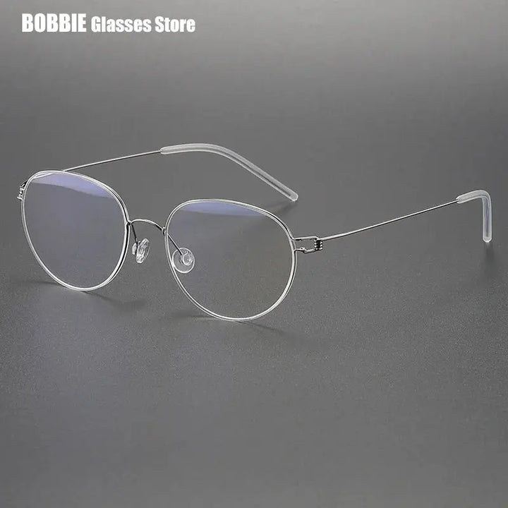 Bobbie Full Rim 275243 Women’s Titanium Oval Frames FuzWeb