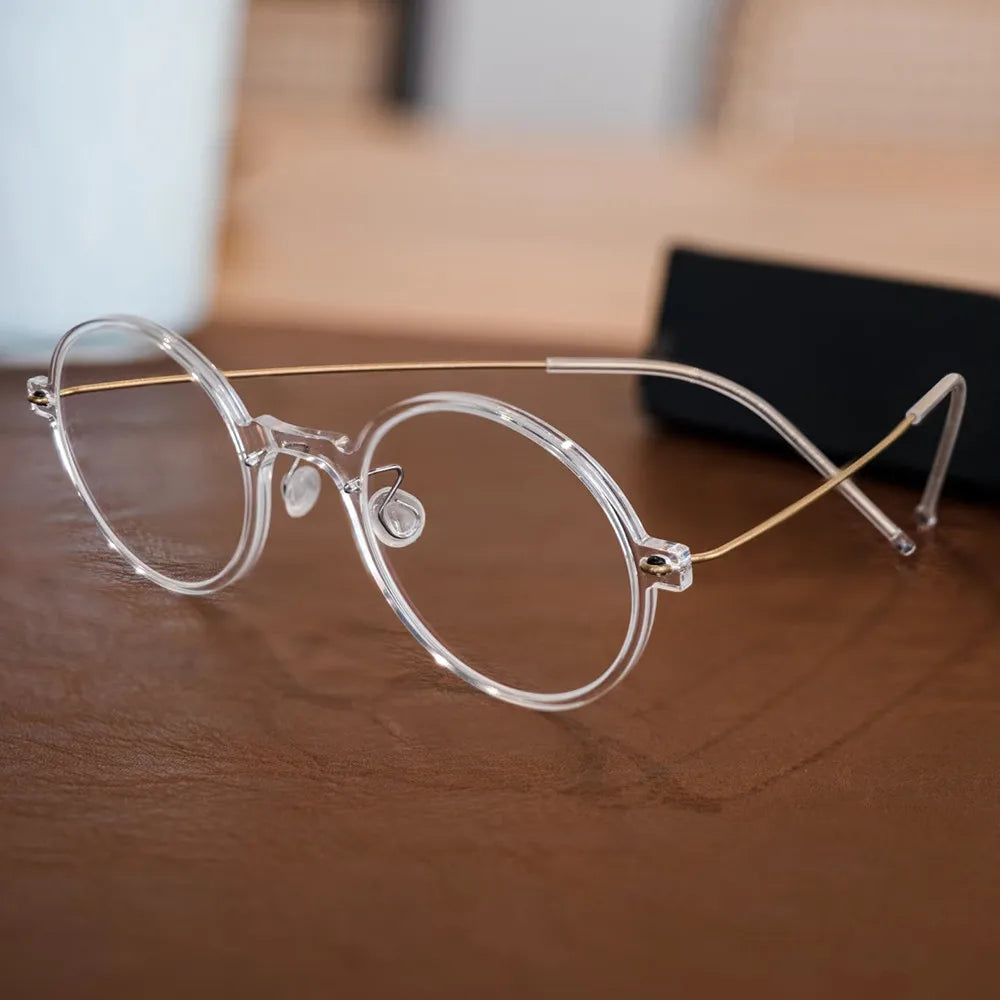Bobbie Unisex Full Rim Square Acetate Eyeglasses 65-Series - view 2