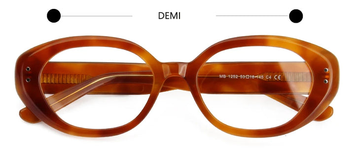 Esnbie Women Full Rim Cat Eye Acetate Eyeglasses Fuz 16