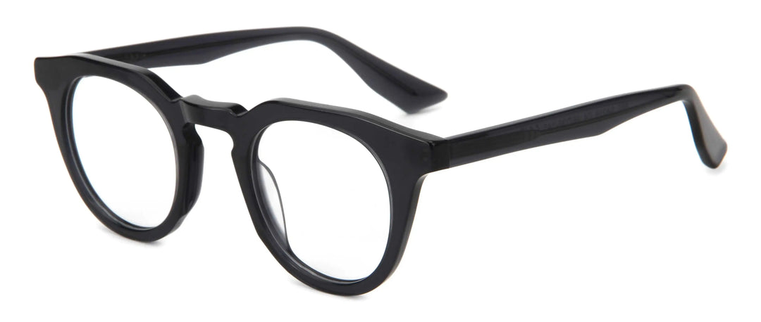Esnbie 602218 Unisex Full Rim Square Round Acetate Frames FuzWeb