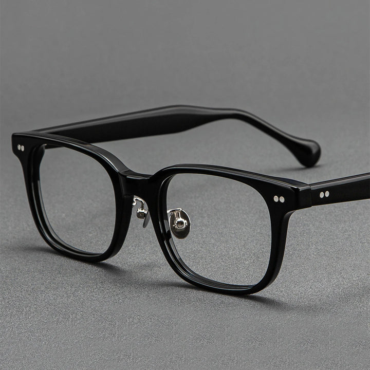 Blackmask Unisex Full Rim Square Acetate Eyeglasses BM-538