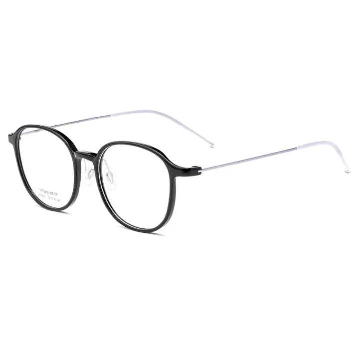 Hotony Women's Full Rim Square Tr 90 Titanium Eyeglasses 75821