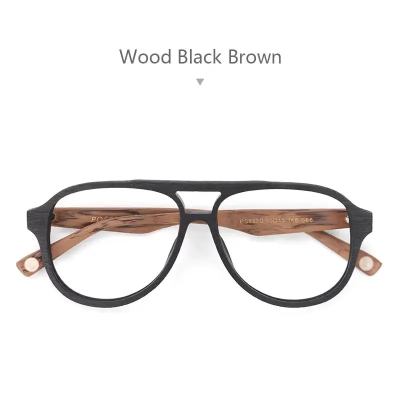 Hdcrafter Unisex Full Rim Double Bridge Oval Acetate Frames 892000 Hdcrafter Eyeglasses