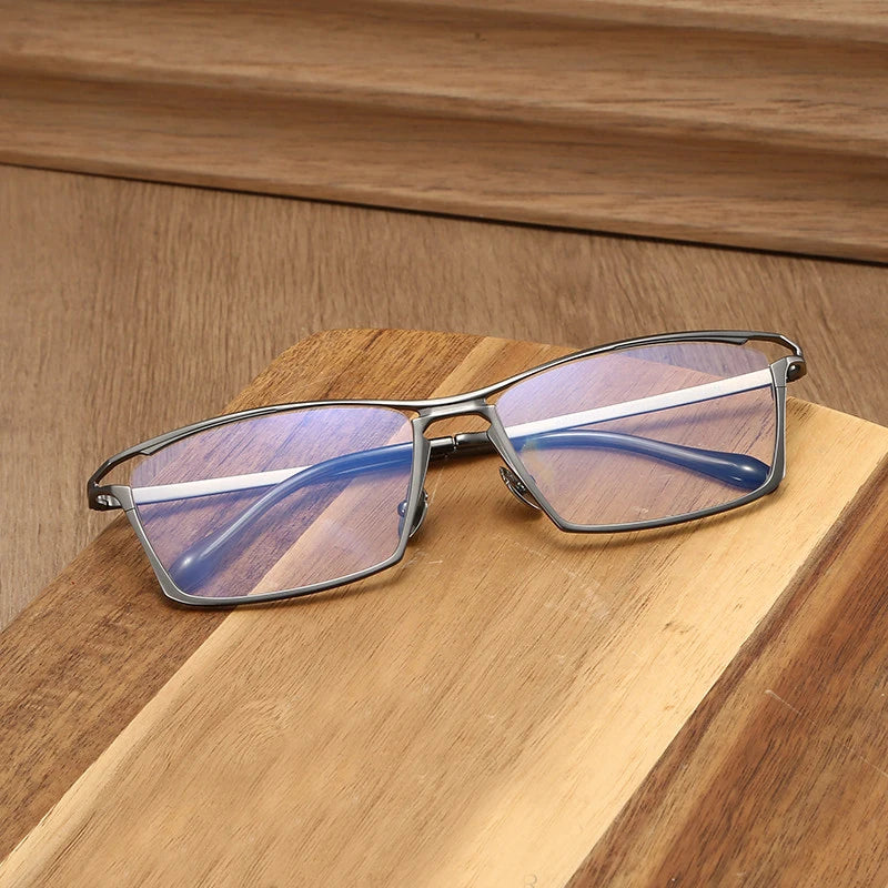 Blackmask Unisex Full Rim Square Titanium Eyeglasses BM-A6885