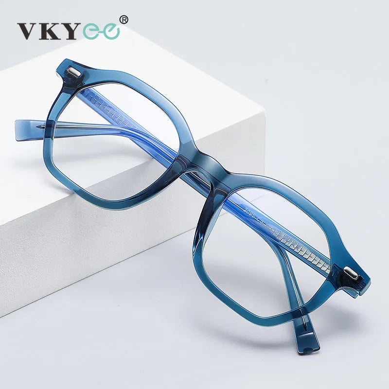 Vicky Women's Full Rim Square Tr 90 Titanium Reading Glasses 2095 Reading Glasses Vicky   