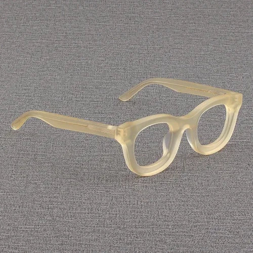 Hewei Unisex Full Rim Square Thick Acetate Eyeglasses 31512 Full Rim Hewei C11 CHINA 