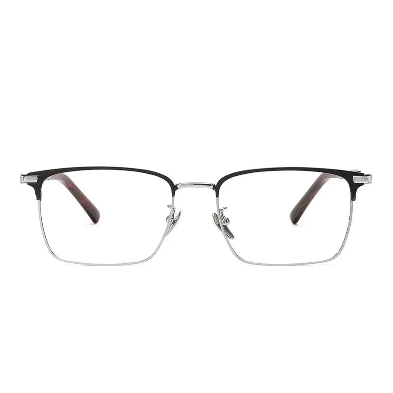 Bclear Full Rim 203400 Men’s Titanium Full Rim Square Frames FuzWeb