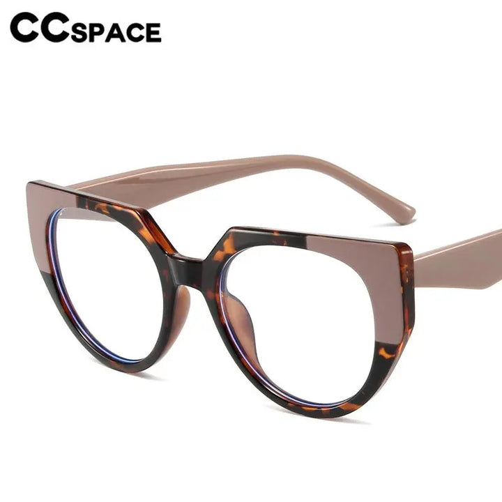 CCSpace Women's Full Rim Cat Eye Tr 90 Hyperopic Reading Glasses R56954 Reading Glasses CCspace   