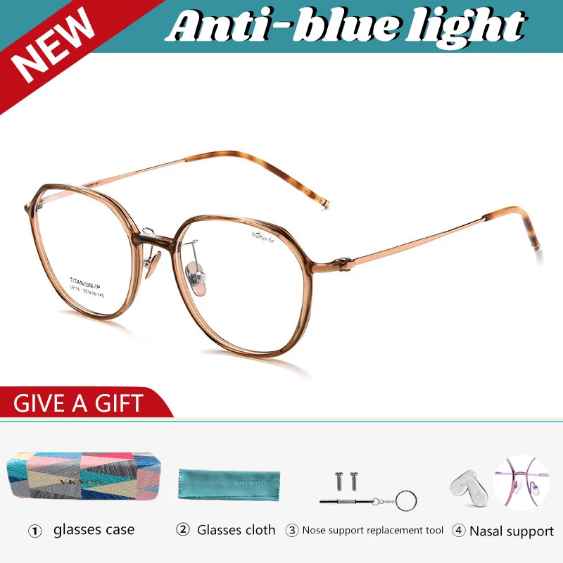Vicky Women's Full Rim Oval  Tr 90 Titanium Reading Glasses 91164