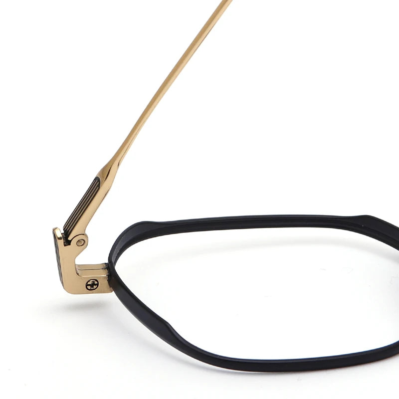 Muzz 80808-1 men's oval IP titanium prescription eyeglasses — view 9
