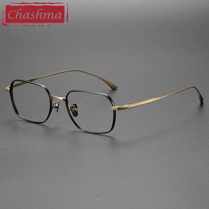 Chashma Ottica Women's Full Rim Square Titanium Eyeglasses 503118