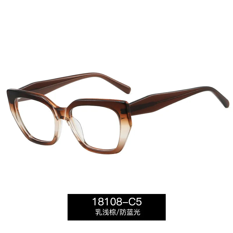 Reven Jate 18108 women's cat eye acetate prescription eyeglasses — view 4