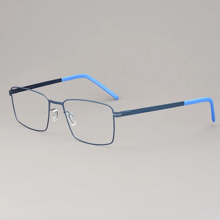 Aimee Women's Full Rim Round Square Screwless Steel Eyeglasses 202019