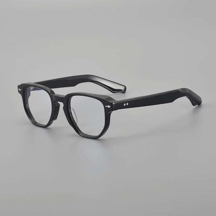 Muzz Men's Full Rim Big Square Brow Line Acetate Eyeglasses 921496