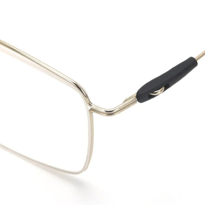 Muzz 2120 men's square alloy prescription eyeglasses — view 9