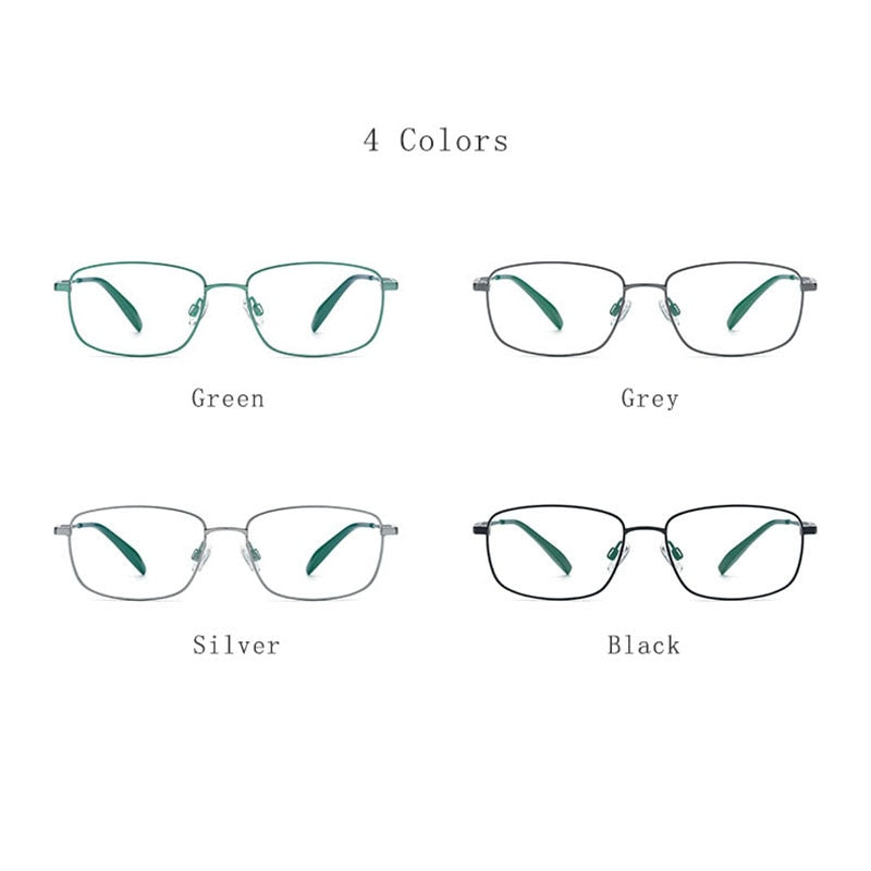 Hdcrafter Unisex Full Rim Square Tr 90 Titanium Eyeglasses 185755 Full Rim Hdcrafter Eyeglasses   