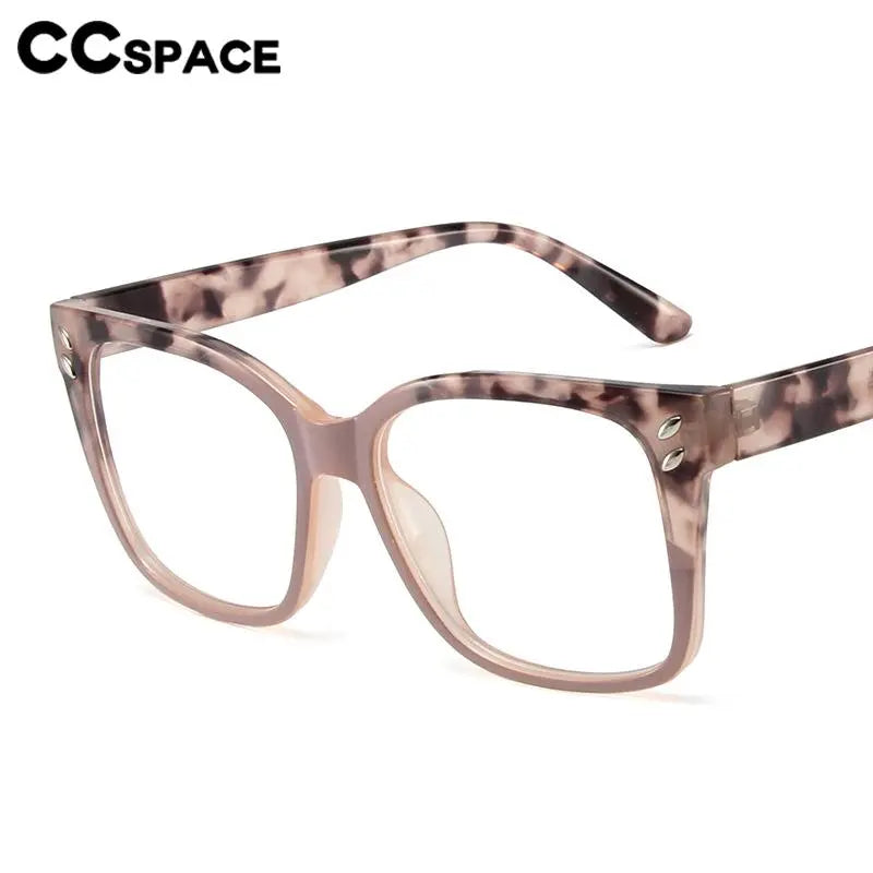 CCSpace Women's Full Rim Square Tr 90 Hyperopic Reading Glasses R56953 Reading Glasses CCspace   