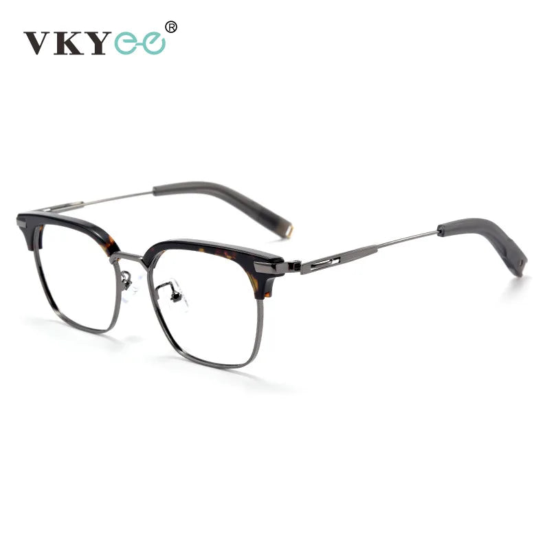 Vicky's Full Rim Square Titanium Tr 90 Reading Glasses 19107 Reading Glasses Vicky   