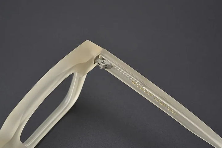 Cubojue Unisex Full Rim Square Acetate Reading Glasses M00300 Reading Glasses Cubojue   