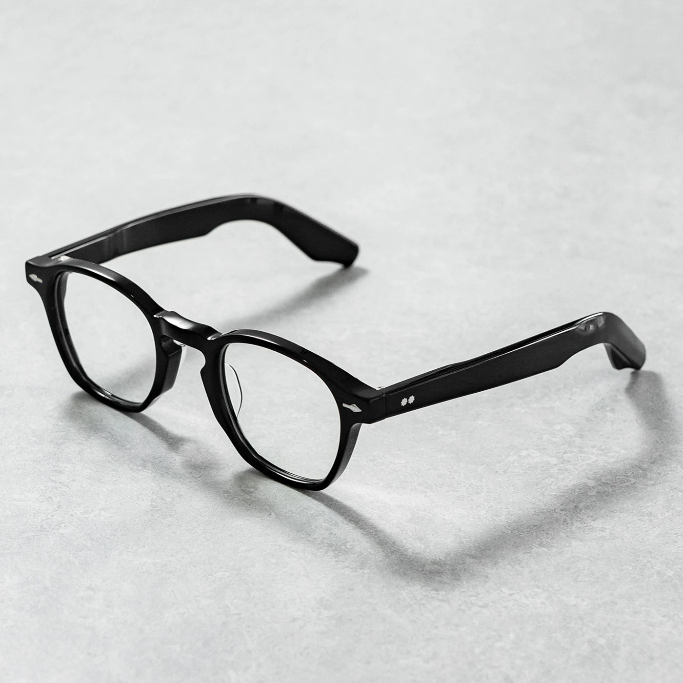 Black Mask Unisex Full Rim Square Acetate Eyeglasses BM-N034 - view 3