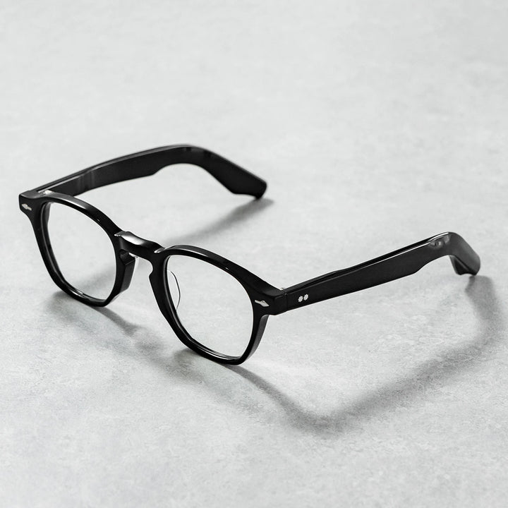 Blackmask Unisex Full Rim Square Acetate Eyeglasses BM-N034