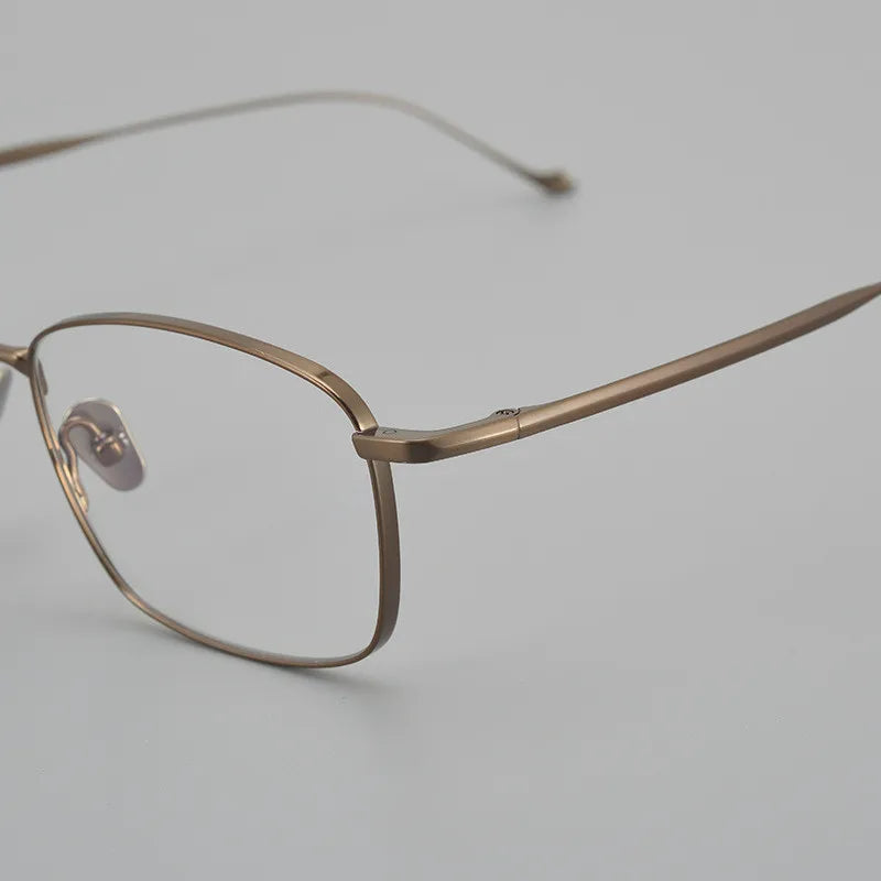 Aimee Unisex Full Rim Square Titanium Eyeglasses Full Rim Aimee   