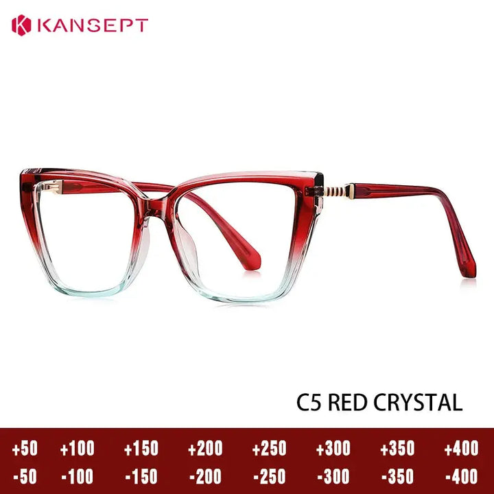 Kansept Unisex Full Rim Cat Eye Tr 90 Frames 250000 FuzWeb
