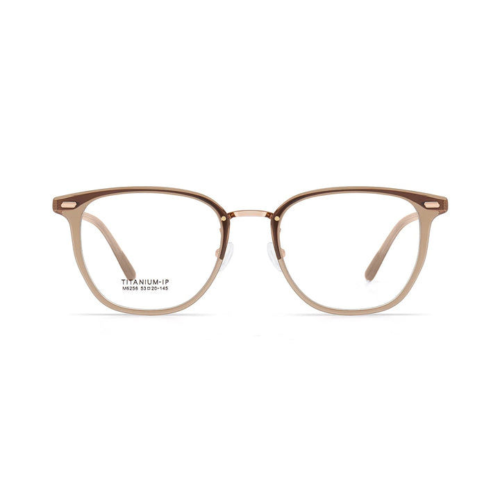 Xbora Unisex Full Rim Classic TR-90 Titanium Eyeglasses M6256 — view 5 | Xbora at FuzWeb