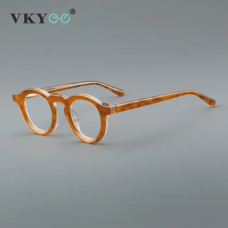 Vicky Women's Full Rim Round Acetate Reading Glasses 623107