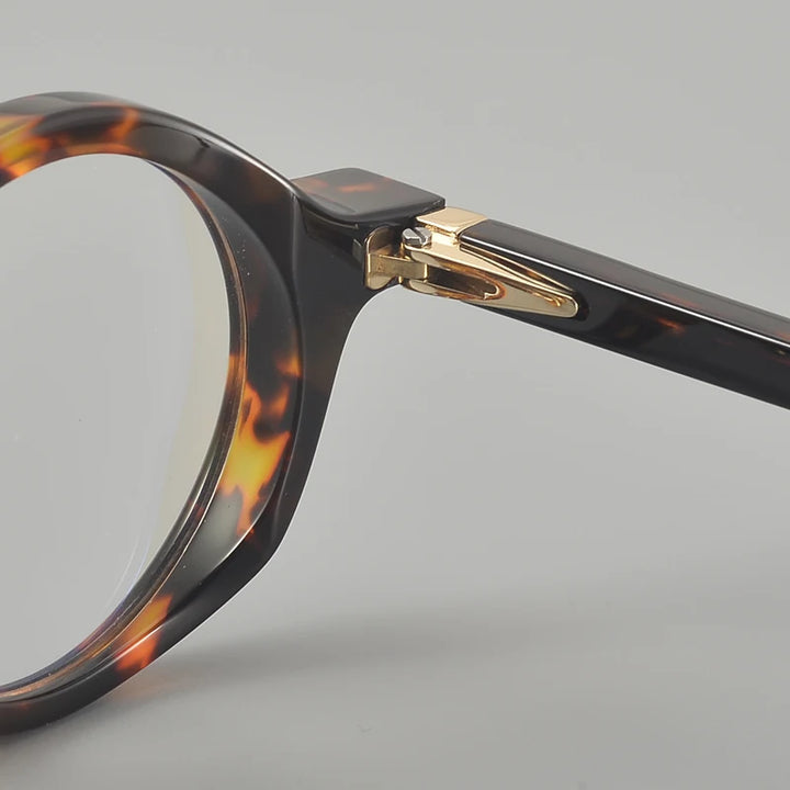 Muzz 60 men's round acetate prescription eyeglasses — view 9