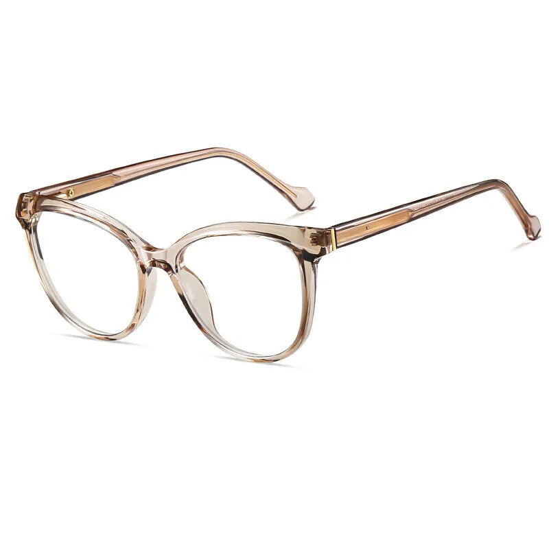 CCspace Women's Full Rim Square Tr 90 Alloy Reading Glasses 311153