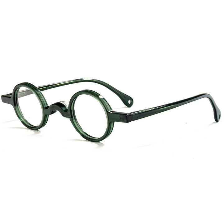 Cubojue Women's Full Rim Round Acetate Reading Glasses 13835