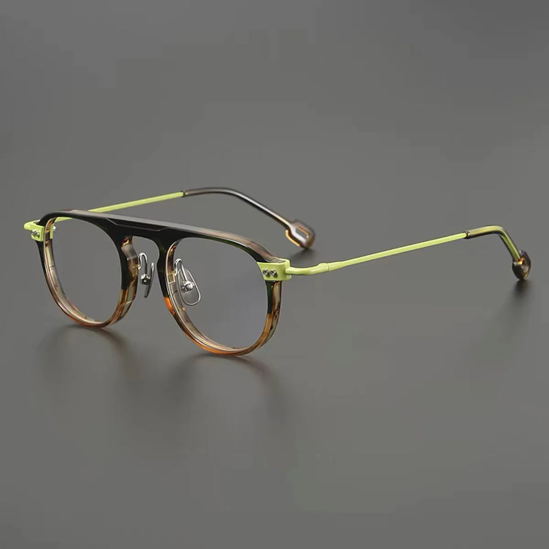 Muzz 008 men's acetate prescription eyeglasses — view 10
