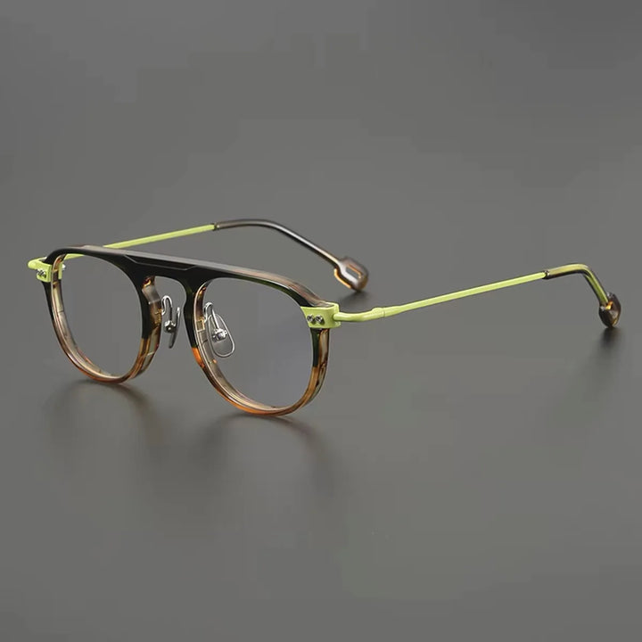 Muzz 008 men's acetate prescription eyeglasses — view 10