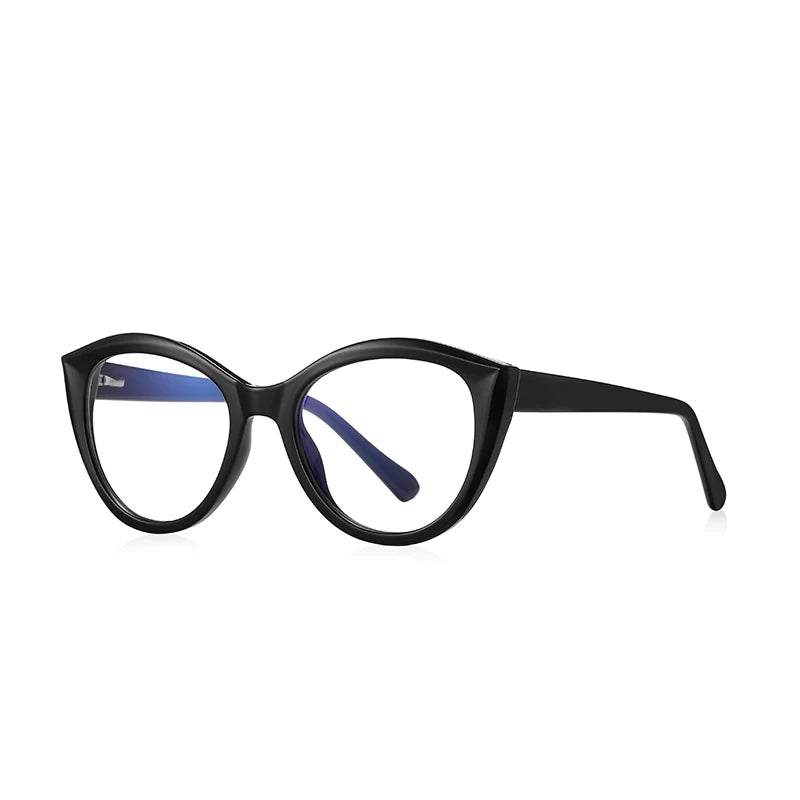 Reven Jate Women's Full Rim Oval Cat Eye Tr 90 Eyeglasses 21455