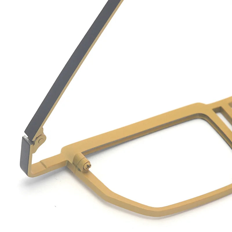 Muzz T7766 men's very small pure titanium prescription eyeglasses — view 11