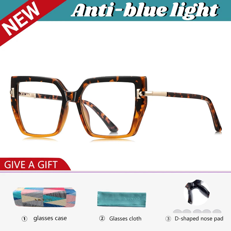 Vicky Women's Full Rim Butterfly TR 90 Alloy Reading Glasses 512267